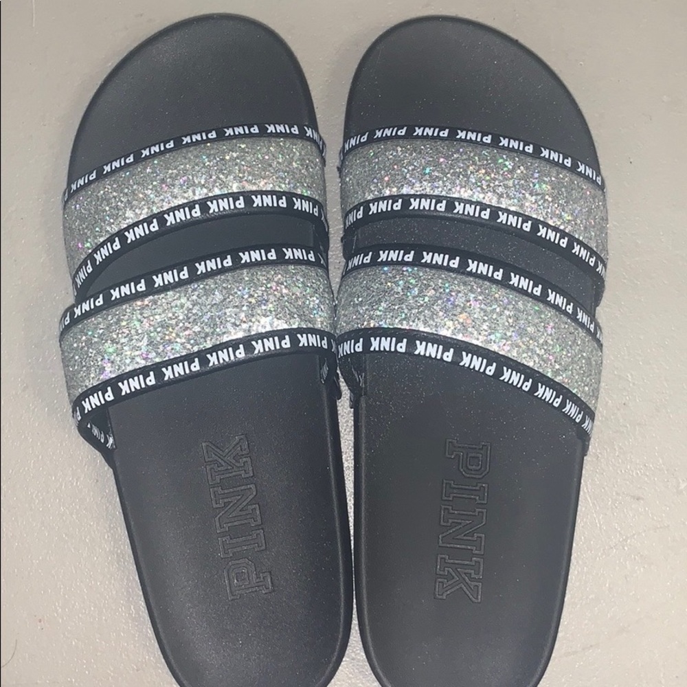 Pink Victoria secret slides